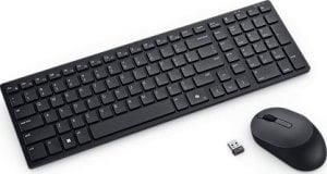 Клавіатура Dell Pro Compact Silent Keyboard and Mouse - KM555 - Ukrainian