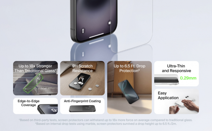 Захисне скло Belkin для iPhone Air Screen Protector (1 Pack)