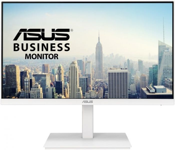 Монітор Asus 23.8" VA24EQSB-W D-Sub, HDMI, DP, 2xUSB, MM, IPS, 75Hz, AdaptiveSync, Pivot, білий