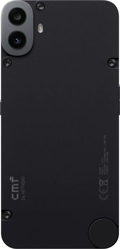 Смартфон CMF by Nothing Phone 1 6.67" 8/128ГБ, 2SIM, 5000мА•год, чорний