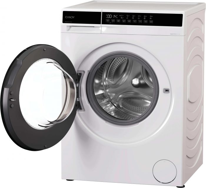 Пральна машина Candy ProWash 100 фронтальна, 7кг, 1200, A, 43.9см, дисплей, пара, інвертор, люк чорний, білий