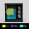 Корпус Zalman P60 без БЖ, 2xUSB3.0, 1x Type C, 3x120мм ARGB Reverse, 2x120мм ARGB, VGA 435мм, LCS ready, Curved Tempered Glass, Dual Chamber, ATX, чорний