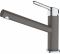 Змішувач для кухні Franke Orbit, довж.виливу - 225мм, 1важіль, хром-сірий камінь