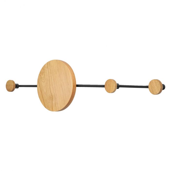 Світильник настінний LEDVANCE Decor Perchero Wood 6Вт 620Лм 3000K WiFi чорний