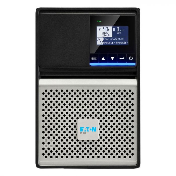 Джерело безперебійного живлення Eaton 5P G2, 650VA/520W, LCD, USB, RS232, 4xC13