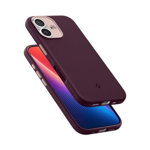 Чохол Spigen для iPhone 17, Nano Pop MagFit, Burgundy Bean
