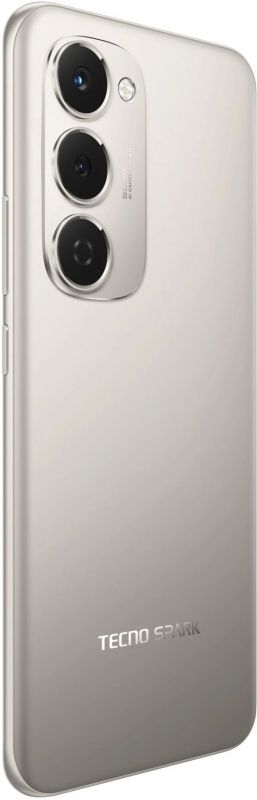 Смартфон TECNO Spark 40 PRO+ (KM7) 6.78" 8/256ГБ, 2SIM, 5200мА•год, Moon Titanium