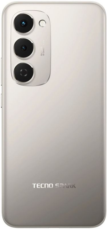 Смартфон TECNO Spark 40 PRO+ (KM7) 6.78" 8/256ГБ, 2SIM, 5200мА•год, Moon Titanium