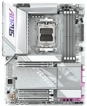 Материнська платаGIGABYTE X870E A ELITE WF7 ICE sAM5 X870 4xDDR5 M.2 HDMI DP Wi-Fi ATX білий