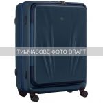 Валіза Wenger Skyon Hardside Large, велика, полікарбонат, TSA, 4 колеса, розширення, темно-синій
