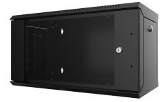 Шафа MIRSAN 19", 9U, WTC, 565x450 мм, максимально 80 кг, чорна