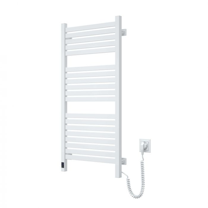 Рушникосушка Navin електрична Авангард Х, 1000х480х71мм, Wi-Fi, сталь, білий, праве підключення