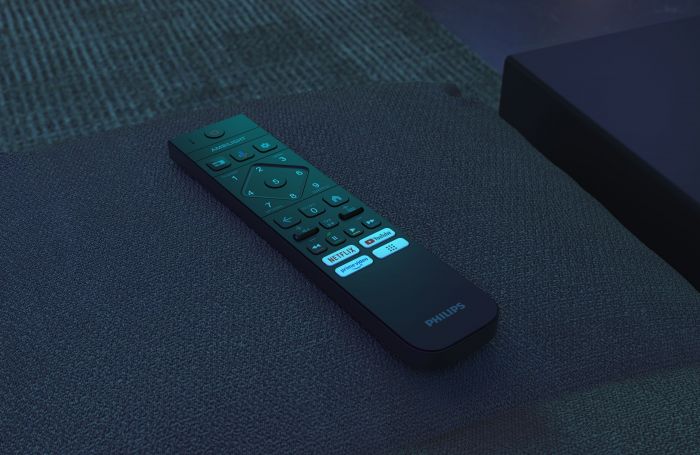 Телевізор 55" Philips OLED 4K 144Hz Smart Google TV Black Ambilight