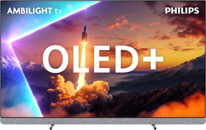 Телевізор 55" Philips OLED+ 4K 144Hz Smart Google TV Black Ambilight Bowers & Wilkins sound