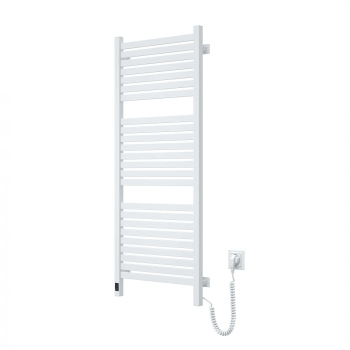 Рушникосушка Navin електрична Авангард Х, 1200х480х71мм, Wi-Fi, сталь, білий, праве підключення