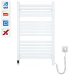 Рушникосушка Navin електрична Авангард Х, 800х480х71мм, Wi-Fi, сталь, білий, праве підключення