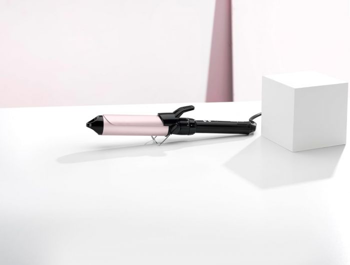 Плойка Babyliss Pro 180 extra large, 80Вт, темп.режимів-10, D -38mm, 110-180С, метал, чорний