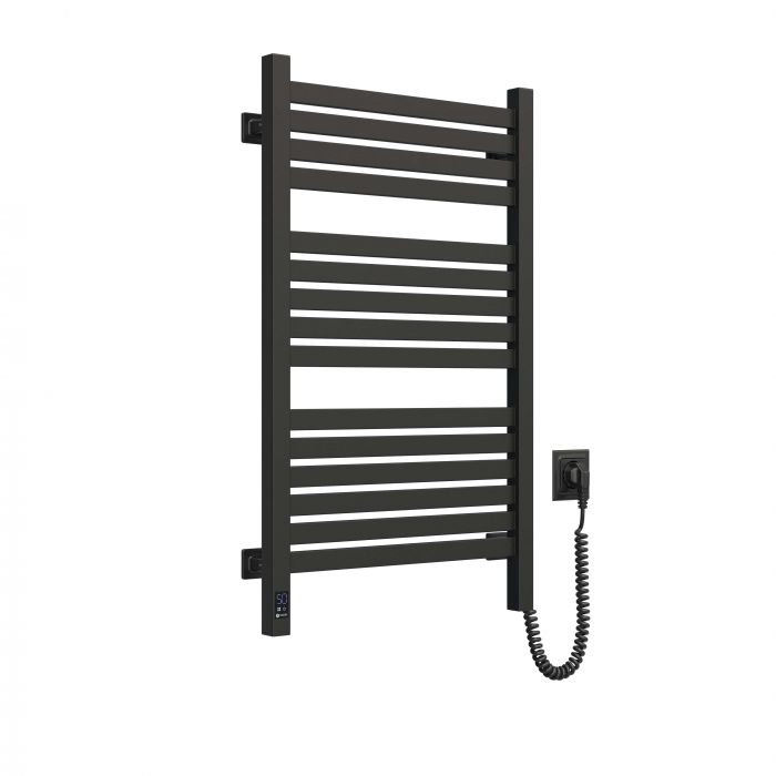 Рушникосушка Navin електрична Авангард Х, 800х480х71мм, Wi-Fi, сталь, чорний муар, праве підключення