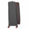 Валіза 2E, Trek, поліестер, велика, 97/117л, TSA, 4 колеса, EXP, сірий