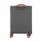Валіза 2E, Trek, поліестер, мала, 35л, TSA, 4 колеса, сірий