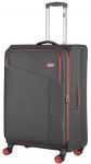 Валіза 2E, Trek, поліестер, середня, 64/78л, TSA, 4 колеса, EXP, сірий