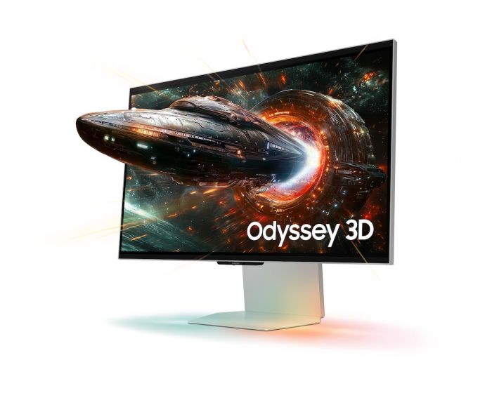 Монітор Samsung 27" Odyssey 3D G90XF HDMI, DP, USB, MM, IPS, 3840x2160, 165Hz, 1ms