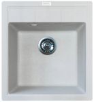 Мийка кухонна Adamant Brick, штучний камінь, квадрат, без крила, 460x515x200мм, чаша - 1, врізна, Old stone