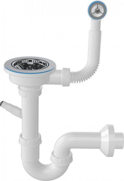 Мийка кухонна Adamant Minimal, штучний камінь, прямокут., з крилом, 615х495х200мм, чаша - 1, врізна, Avena