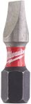 Біти Milwaukee Shockwave, SL1,2x6,5х25мм, набір 2шт