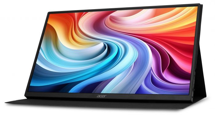 Монітор портативний Acer 15.6" PM161Q B1bmiuux HDMI, 2xUSB-C, IPS, 4ms