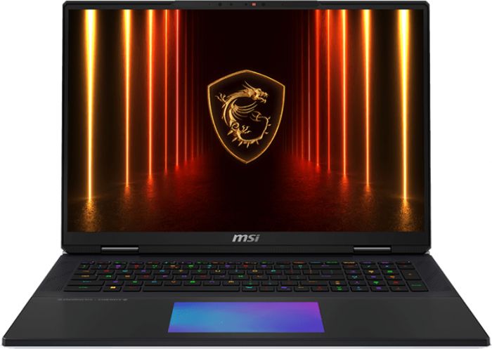 Ноутбук MSI Titan 18 HX AI A2XWIG-269UA 18" UHD+, Intel U9-285HX, 64GB, F4TB, NVD5080-16, W11P, чорний