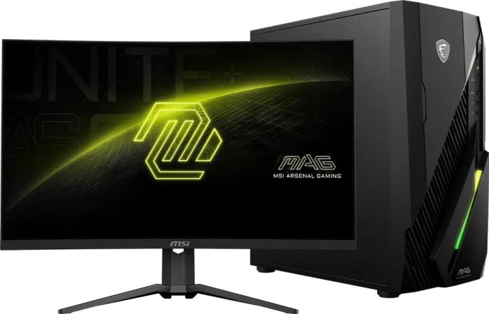 Монітор MSI 23.6" MAG 244C HDMI, DP, Audio, VA, 180Hz, 1ms, sRGB 105%, CURVED, AdaptiveSync