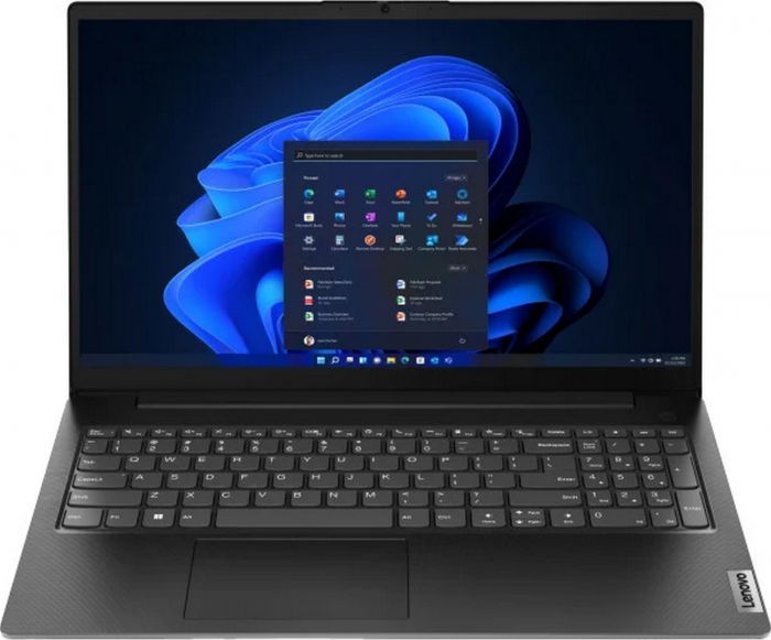 Ноутбук Lenovo V15-G4 15.6" FHD IPS AG, Intel i3-1315U, 8GB, F256GB, UMA, DOS, чорний