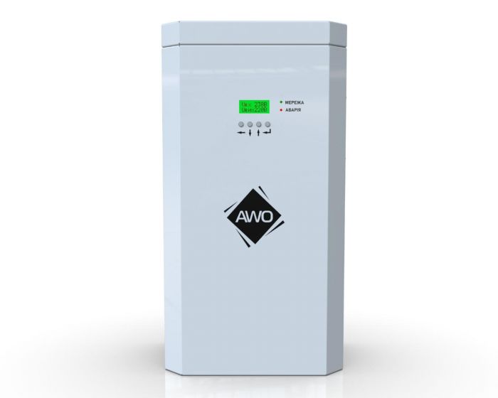 Стабілізатор напруги Awattom New Silver - 7.0кВт, однофазний