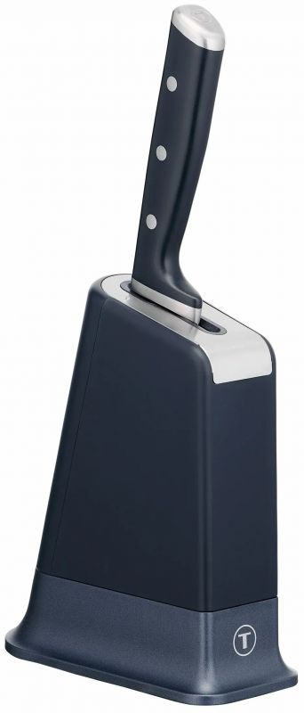 Кухонний ніж шеф-кухаря Tefal EverSharp, 2предмети, 16.5см, нержавіюча сталь, бакеліт, чорний