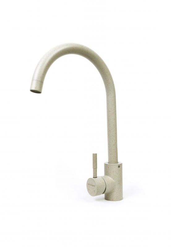 Набір кухонний Adamant Minimal, штучний камінь, прямокут., з крилом, 615х495х200мм, чаша - 1, врізна, Avena + змішувач