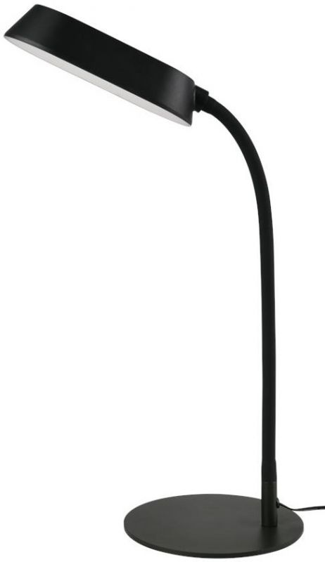 Лампа настільна OSRAM Panan DISK METAL 10W 3000К 4000К 6500К з димером, чорний