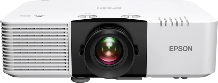 Проєктор Epson EB-L690U WUXGA, 6500 lm, LASER, 1.35-2.2, WiFi, білий