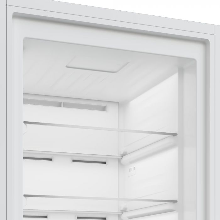 Морозильна камера Beko, 187x60x71, 286л, 1дв., E, NF, нержавіюча сталь