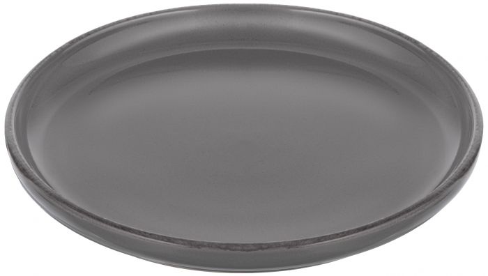 Тарілка десертна ARDESTO Lazio, 20.5см, кераміка, сірий темний