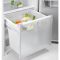 Холодильна камера Electrolux вбудована, 177x55х55, 310л, E, ST,  інв., білий
