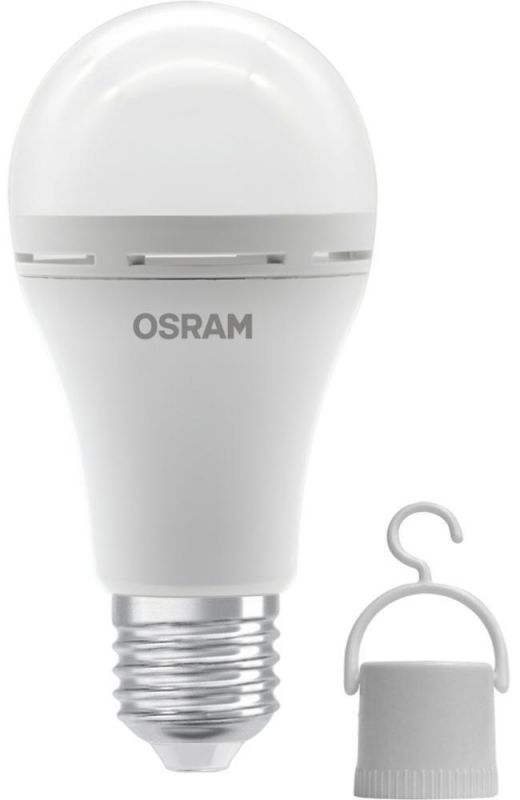 Лампа OSRAM LED E27 8Вт 806Лм 4000К A60 акумуляторна