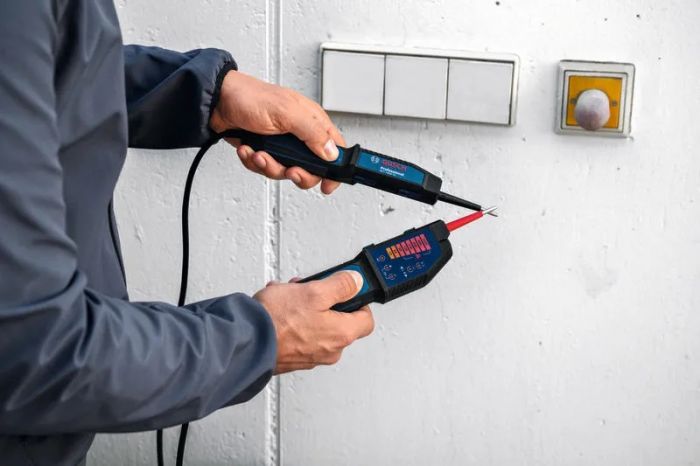 Тестер напруги Bosch Professional GVT 1000-15 0-1000В 2AAх1.5В