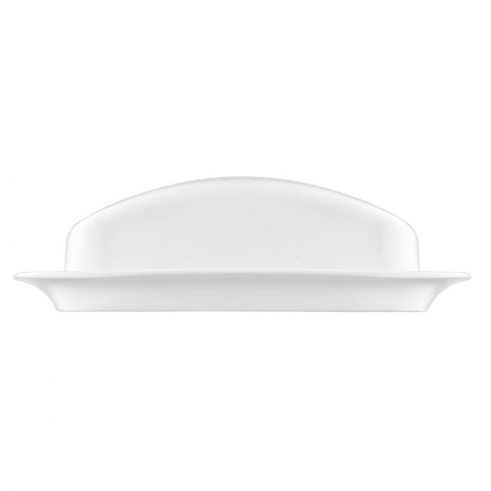 Маслянка ARDESTO, 20.3х12.7х6.4см, порцеляна, білий