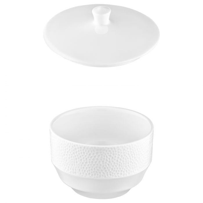 Цукорниця ARDESTO Ancona, 10х9.2см, 220мл, порцеляна, білий