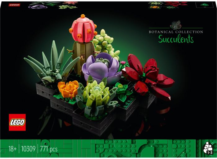 Конструктор LEGO Botanicals Сукуленти