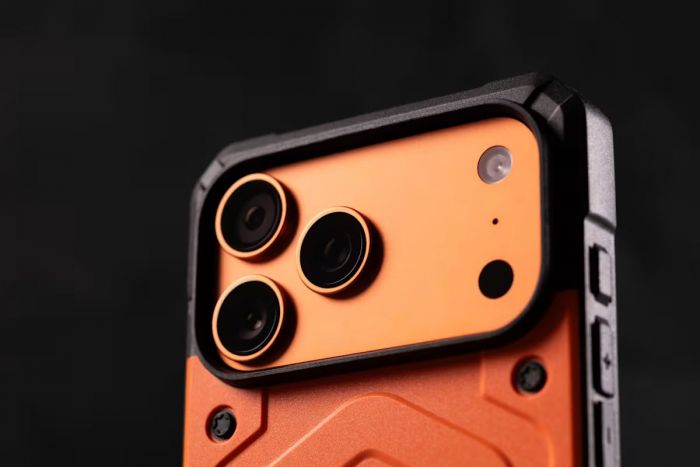 Чохол UAG для iPhone 17 Pro Max, Pathfinder MagSafe, Orange