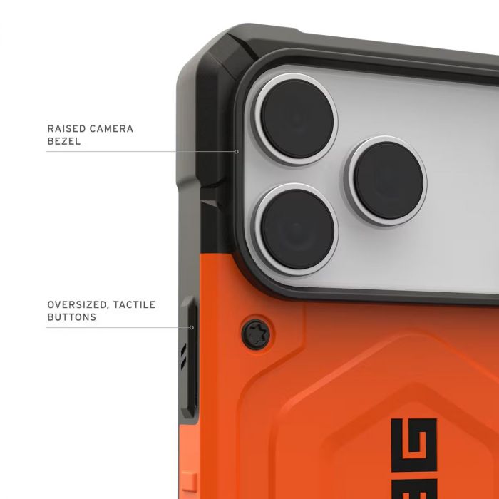 Чохол UAG для iPhone 17 Pro Max, Pathfinder MagSafe, Orange