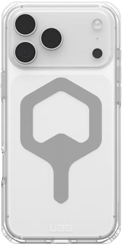 Чохол UAG для iPhone 17 Pro Max, Plyo MagSafe, Ice/Silver