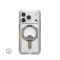 Чохол UAG для iPhone 17 Pro, Plasma XTE MagSafe, Clear/Titanium
